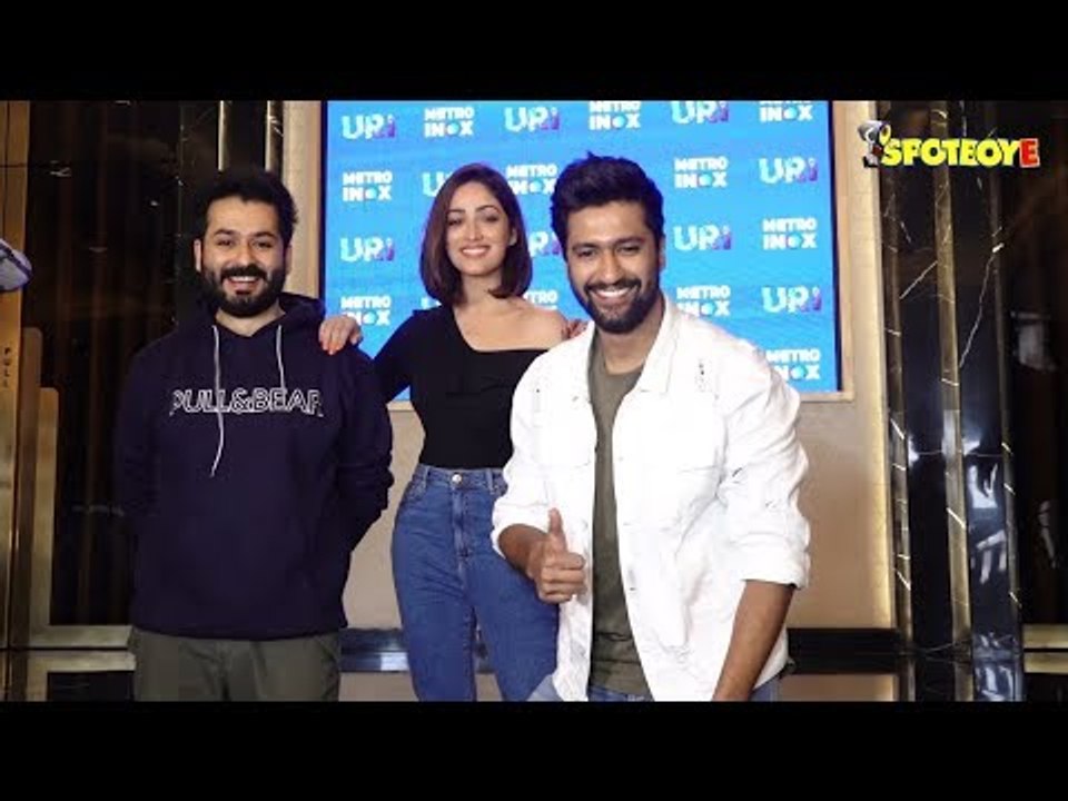 Vicky Kaushal And Yami Gautam Host Special Screening Of Uri The Surgical Strike For Armed Forces