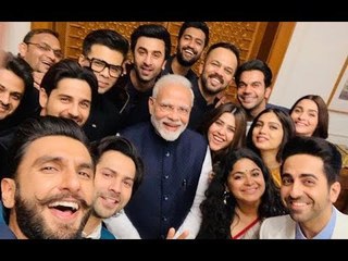 Selfie Moment: Ranveer Singh, Alia Bhatt, Ranbir Kapoor & Others With PM Modi