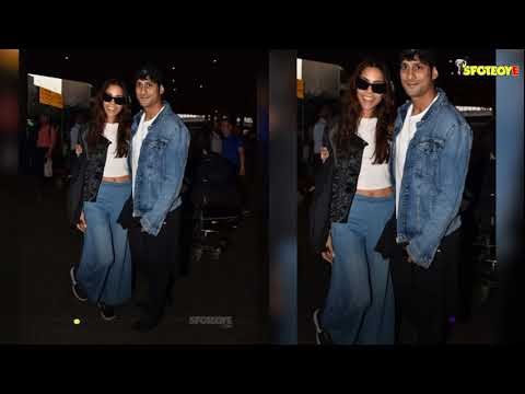 Newlyweds Prateik Babbar And Sanya Sagar Are Back In The City