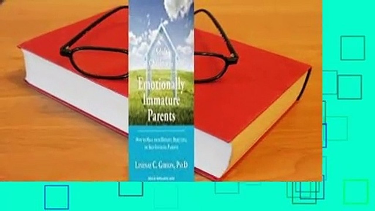 About For Books  Adult Children of Emotionally...