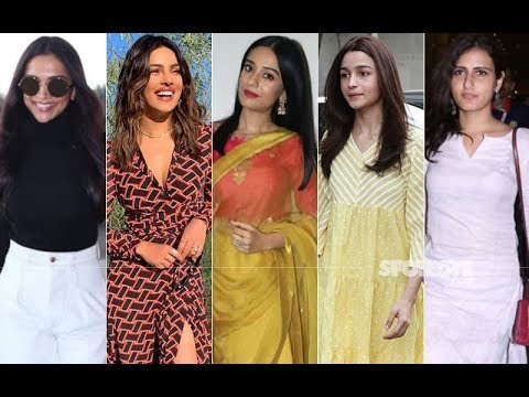 STUNNER OR BUMMER: Deepika Padukone, Priyanka Chopra, Amrita Rao, Alia Bhatt Or Fatima Sana Shaikh?