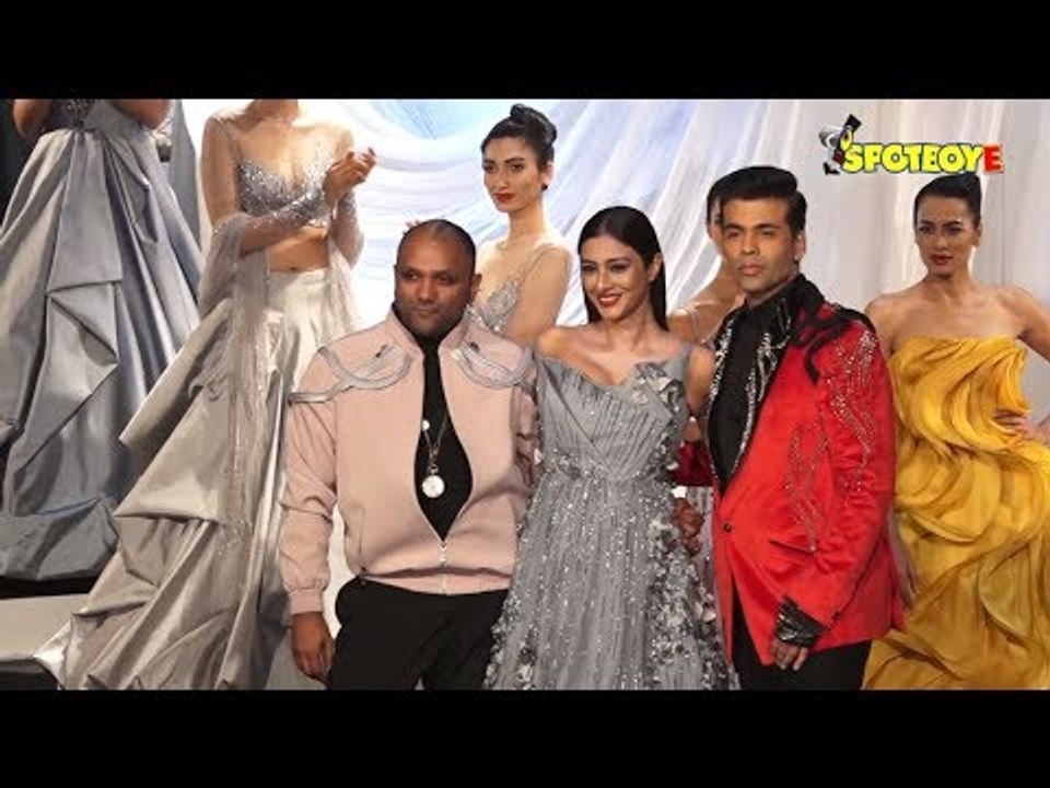 Lakme Fashion Week 2019 GRAND Opening: Tabu & Karan Johar Walk The RAMP For Gaurav Gupta