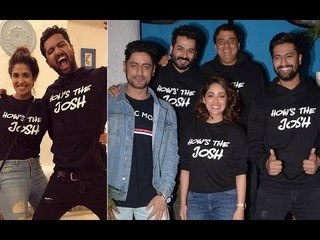 Vicky Kaushal With Girlfriend Harleen, Yami Gautam And Others Celebrated The Success Of Uri