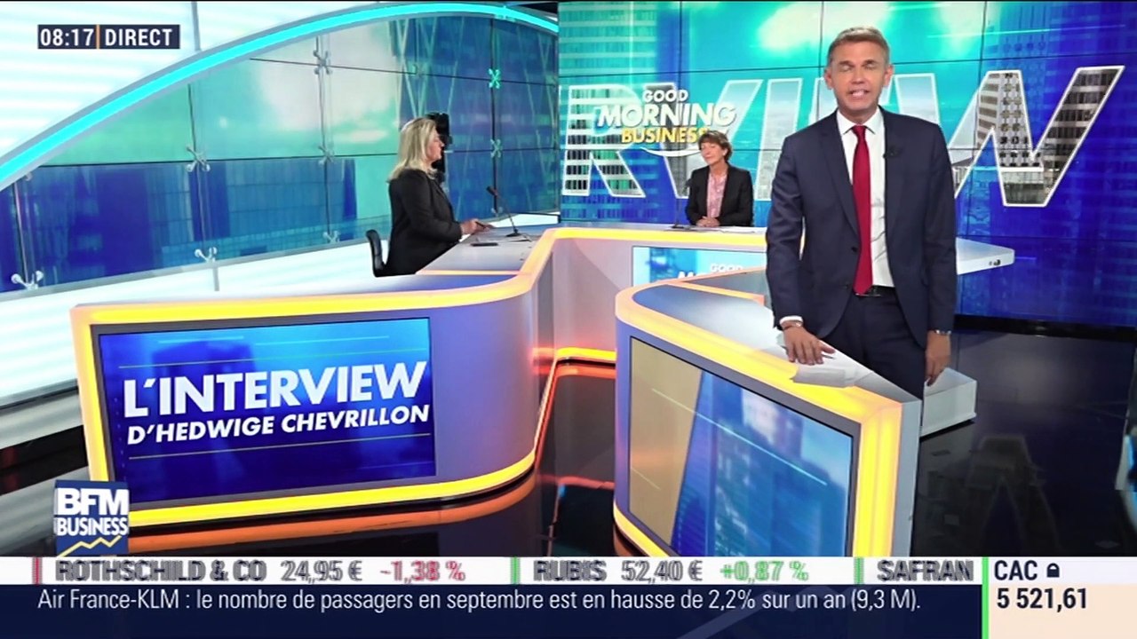 Stéphane Pallez est l'invitée d'Hedwige Chevrillon - 08/10