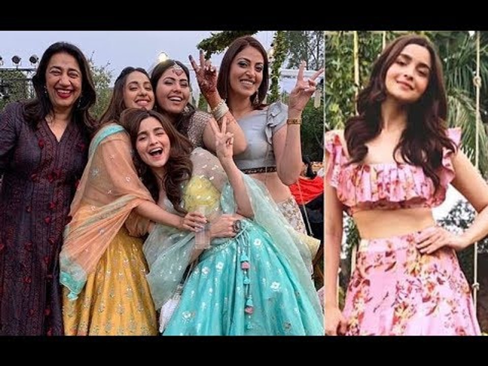 Don't MISS Alia Bhatt Dancing On Lamberghini And Coca-Cola Tu At Bestie’s Wedding