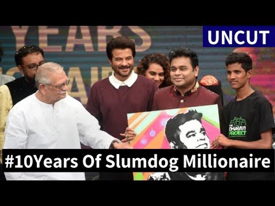 Gulzar, Anil Kapoor And A. R. Rahman Celebrate 10 years of Slumdog Millionaire