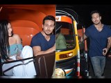 SPOTTED: Tiger Shroff With Sister Krishna Shroff At Bastian And Then Take A Rickshaw Ride Home