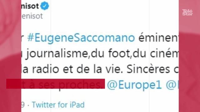 Mort d'Eugène Saccomano : les stars de la télé lui rendent hommage