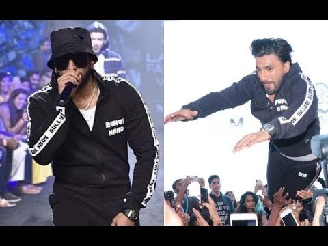 Lakme Fashion Week, Day 5: Gully Boy Ranveer Singh Is At It Again; Entertains & Jumps Into The Crowd