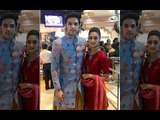 Erica Fernandes-Parth Samthaan Seek Blessings At Siddhivinayak Temple Before Their Wedding In KZK2