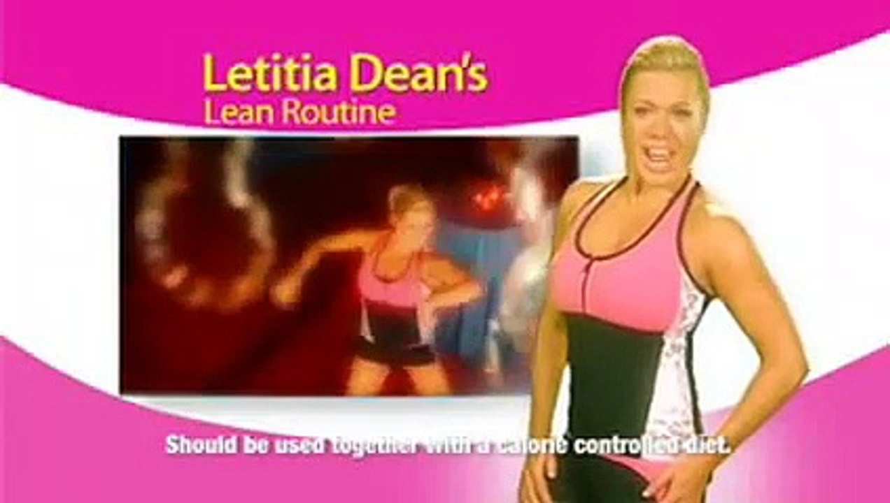 Letitia Dean's Lean Routine Advert