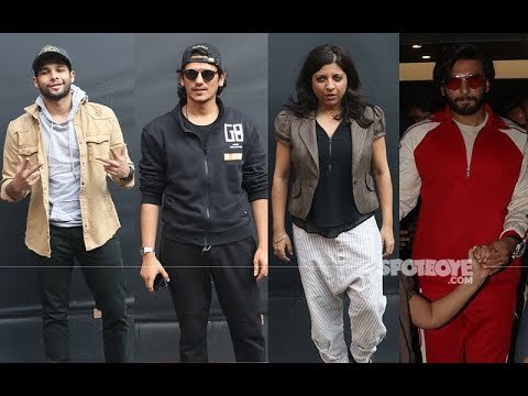 Gully Boy: Ranveer Singh & Siddhant Chaturvedi Make A Surprise Theatre Visit | PHOTOS