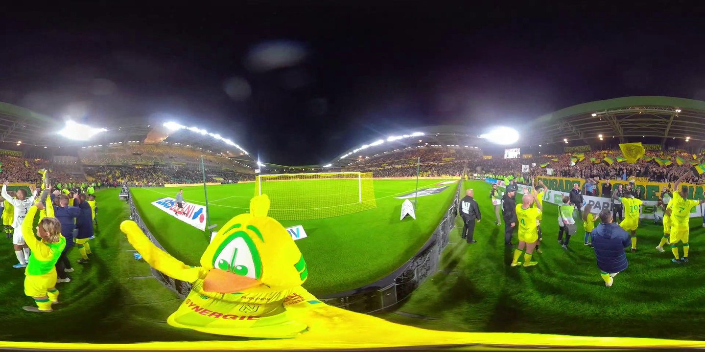 FC Nantes VR : Ambiance avec Riri Le Canari