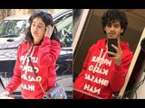 Janhvi Kapoor TROLLED Again; This Time For Wearing A Red Hoodie That Was Worn By Ishaan