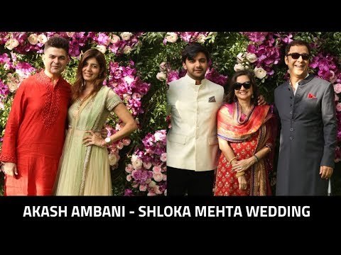 Rajkumar Hirani, Vidhu Vinod Chopra & Dabboo Ratnani At Akash Ambani-Shloka Mehta Wedding 2019