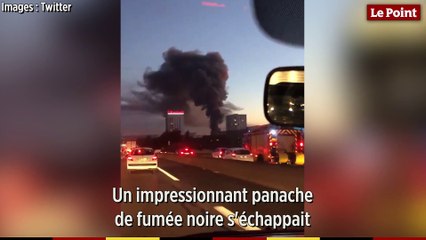 Un « important incendie » s'est déclaré dans un entrepôt à Villeurbanne