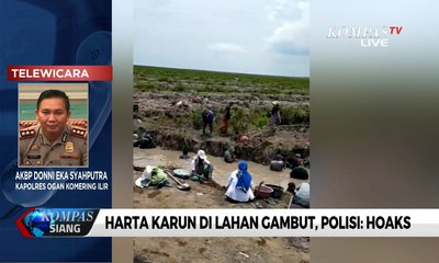 Harta Karun di Lahan Gambut, Polisi: Hoaks