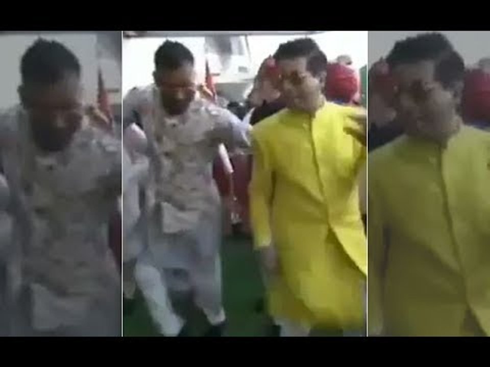 OMG! Karan Johar And Hardik Pandya DANCE Together At Akash Ambani-Shloka Mehta's Wedding