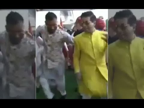 OMG! Karan Johar And Hardik Pandya DANCE Together At Akash Ambani-Shloka Mehta's Wedding