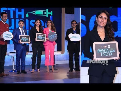 Kareena Kapoor Khan Launches Swasth Immunised India Campaign