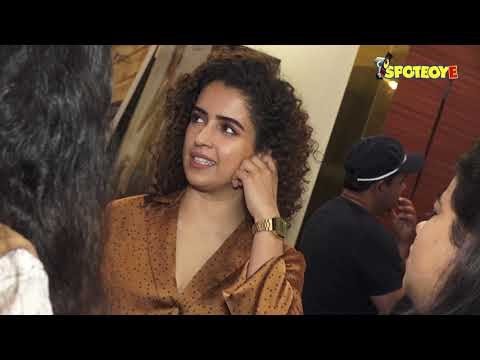 Sanya Malhotra And Director Ritesh Batra At The Trailer Preview Of ‘Photograph’
