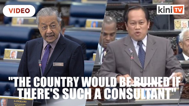 We don't need the services of an unqualified consultant, Dr M tells Ahmad Maslan
