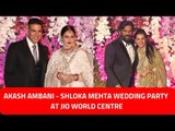 Raju And Shyam AKA Suniel Shetty And Akshay Kumar At Akash-Shloka Wedding Party Mumbai