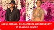 Lovebirds Malaika Arora - Arjun Kapoor ARRIVE SEPARATELY At Akash-Shloka Wedding Party Mumbai