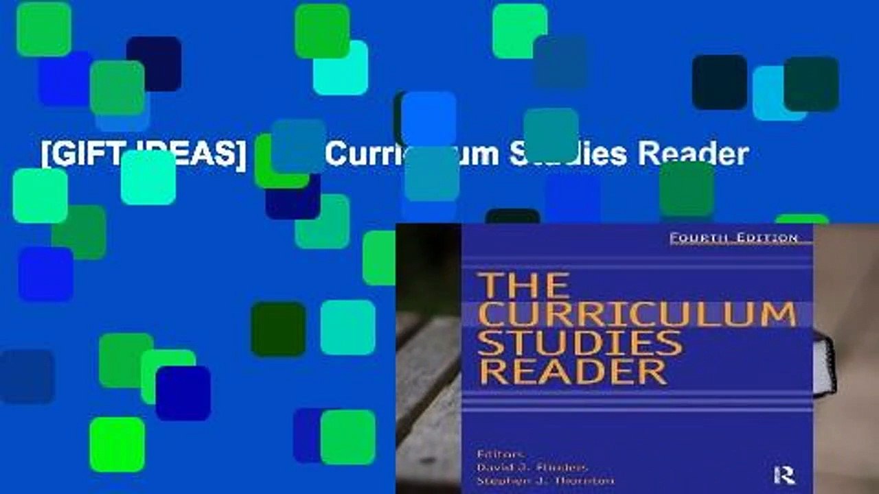 [GIFT IDEAS] The Curriculum Studies Reader
