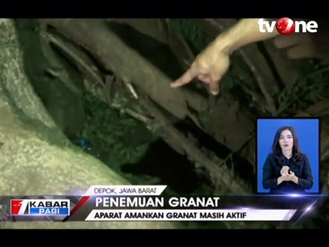 Geger, Warga Depok Temukan Granat Aktif di Tepi Situ