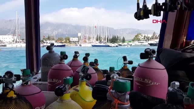 Antalya çevreci dalışlar projesine tam destek