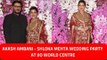Sonali Bendre Looks ROYALLY GORGEOUS After Her Cancer Treatment At Akash-Shloka Wedding Party Mumbai