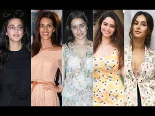 Video herunterladen: STUNNER OR BUMMER: Shruti Haasan, Kriti Sanon, Shraddha Kapoor Or Shibani Dandekar?