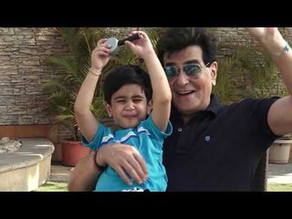 SPOTTED! Jeetendra Spending Quality Time With Grandson Laksshya