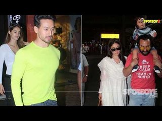 Spotted! Tiger-Disha’s Dinner Date Done Right; Taimur Is A Sight To Behold & More