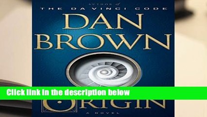 [GIFT IDEAS] Origin (Robert Langdon)