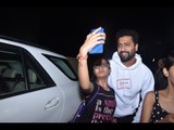 SPOTTED: Vicky Kaushal at pvr, Juhu & Sanya Malhotra At Kitchen Garden