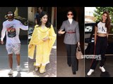 Celeb Spottings: Ranveer Singh's Funky Outfit, Janhvi Kapoor Papped, Sonam Kapoor's Formal Look