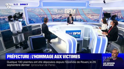 Préfecture : l'hommage aux victimes (2/2) - 08/10