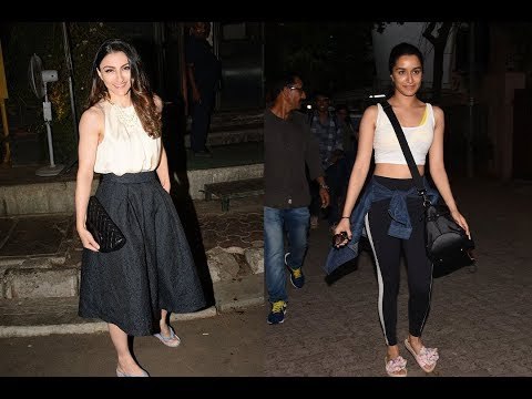 SPOTTED! Shraddha Kapoor At Sunny Super Sound, Soha Ali Khan At Versova Social