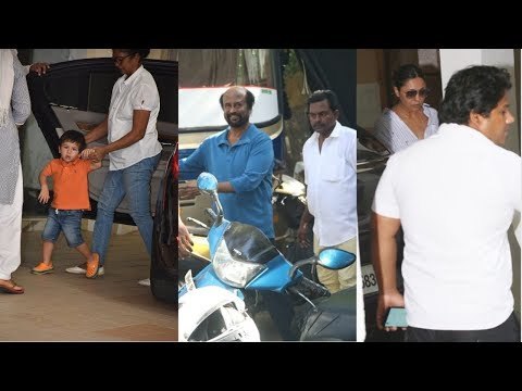 SPOTTED! Taimur Ali Khan In Bandra, Superstar Rajinikanth Shooting, Gauri Khan At A Clinic