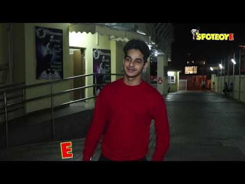 SPOTTED! Ibrahim Ali Khan At PVR, Juhu & Ishaan Khatter At Bayroute