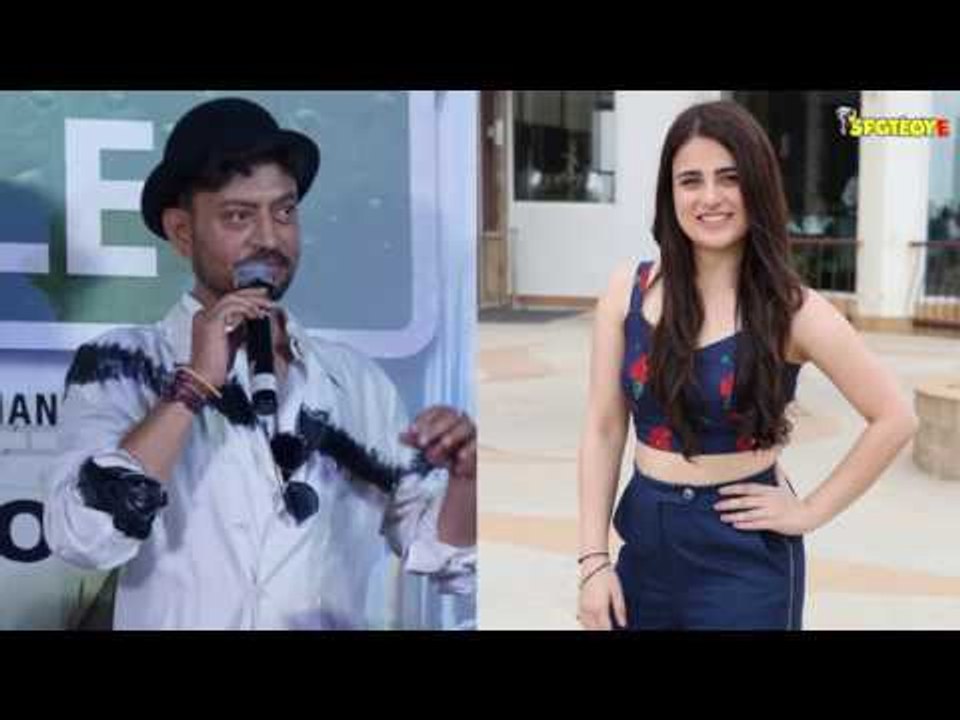 Irrfan Khan, Radhika Madan Pose For Happy Pictures With Angrezi Medium Team
