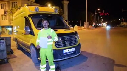 Polisler tartışırken, gözaltındaki şüpheli ekip aracıyla kaçtı