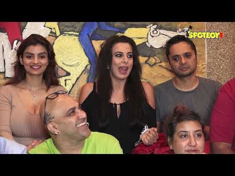 Pooja Bedi With Band Of Boys Host A Press Conference In Favour Of Karan Oberoi