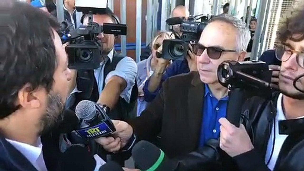 Salvini al carcere di Terni: "Agenti si confrontano ogni giorno con difficoltà" (08.10.19)