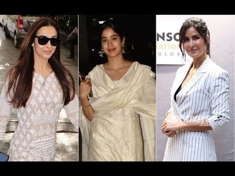 Celeb Spotting: Malaika Arora-Janhvi Kapoor Go The Ethnic Way, Katrina Kaif Slays It In Formals