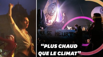 À Paris, le rassemblement d'Extinction Rebellion a des airs de Techno Parade