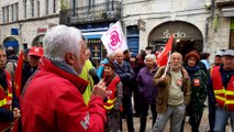 Manifestation des retraités à Besançon