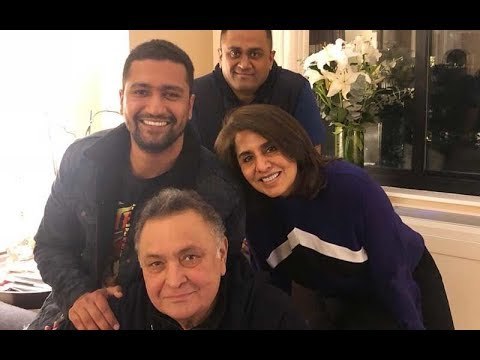 Amidst Birthday Celebrations In NYC, Vicky Kaushal Drops In To Meet Rishi-Neetu Kapoor